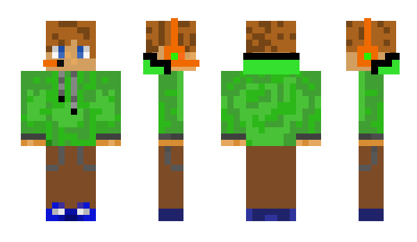 Minecraft skin CraftedFruit