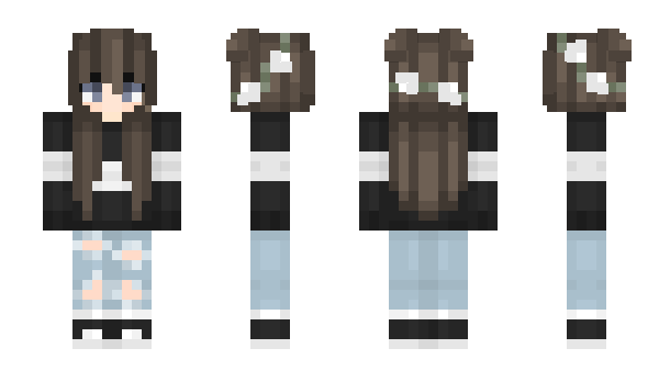 Minecraft skin Nestra