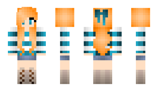 Minecraft skin FoxNic