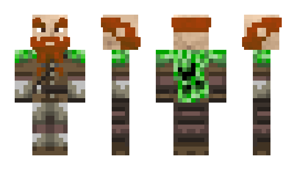 Minecraft skin Bunkerman