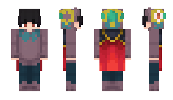 Minecraft skin Dhelmise