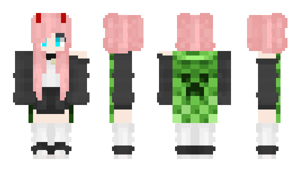 Minecraft skin Supertrans