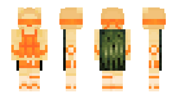 Minecraft skin FemPup