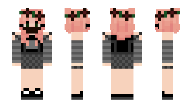 Minecraft скин по нику PinkEPie