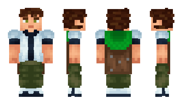 Minecraft скін по ніку Sky42Hunter