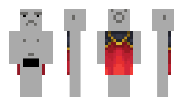 Minecraft skin kinghaal