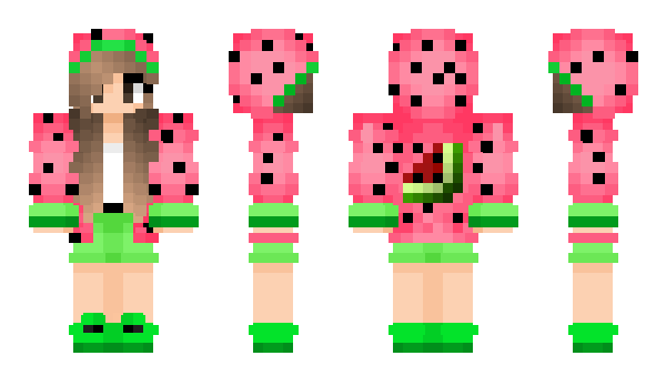 Minecraft skin Melonydew