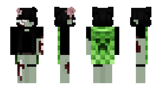 Minecraft skin G0thicTul1p