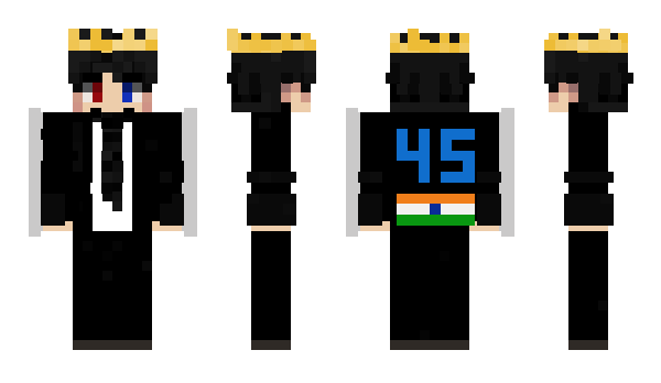 Minecraft skin ROHIT_45