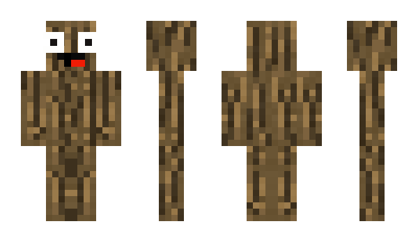 Minecraft skin treeskin