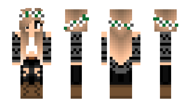 Minecraft skin ciasteczko09