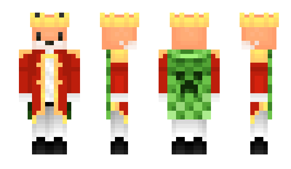 Minecraft skin MKFOX