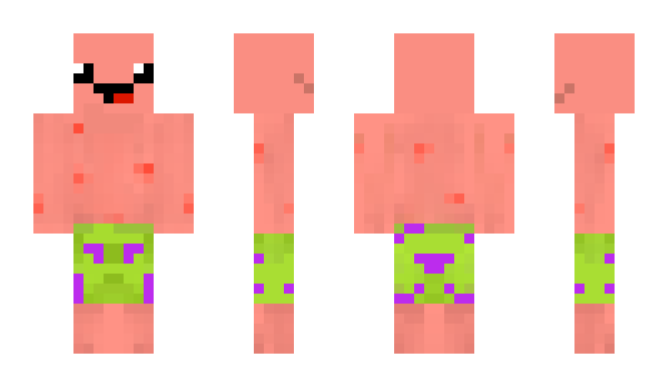 Minecraft skin SpongyBob