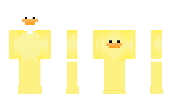 Minecraft skin Duckieeeeee