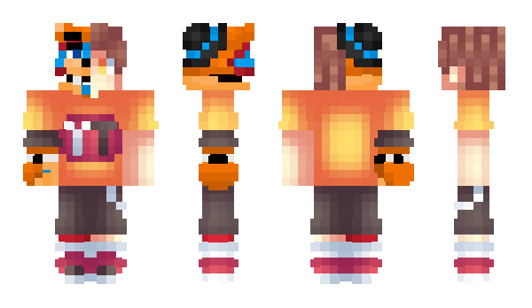 Minecraft skin FreddyAxceleYT