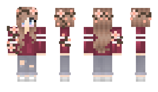Minecraft skin Kattherine