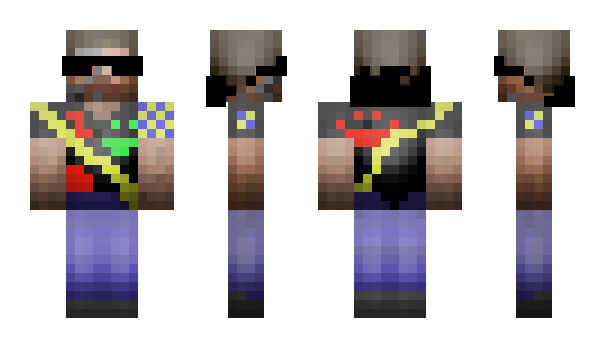 Minecraft skin Darkfinito