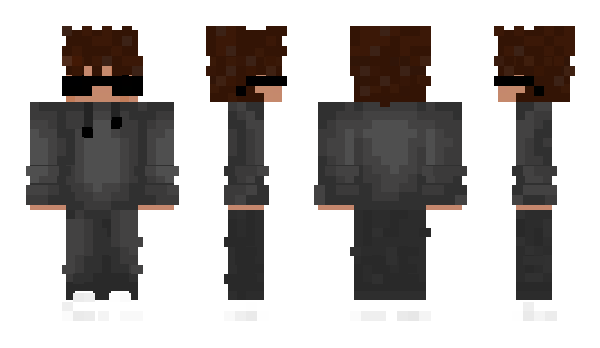 Minecraft скин по нику JuodasBebras