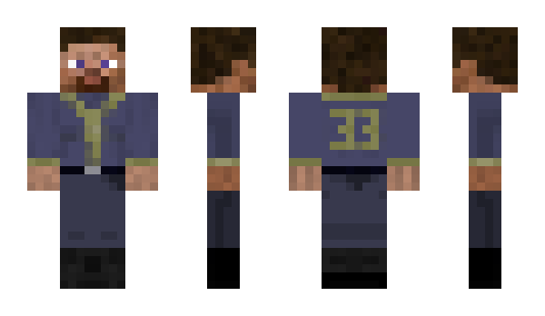 Minecraft skin buchal