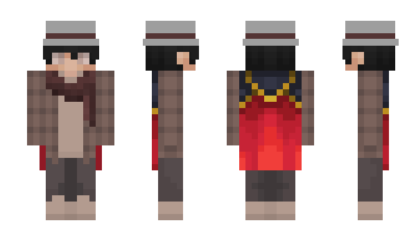 Minecraft skin ScarfV