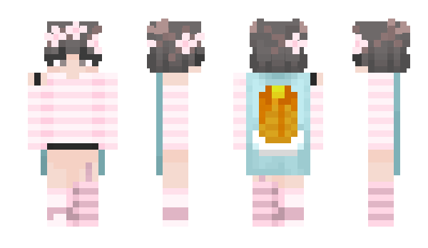 Minecraft скин по нику fembait