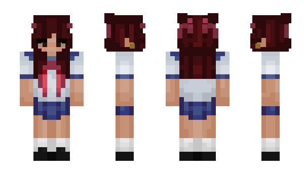 Minecraft skin Haresu