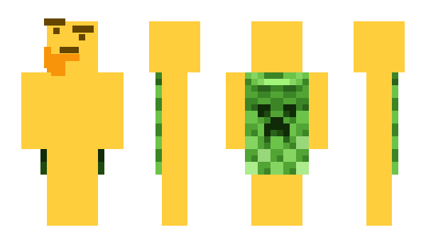 Minecraft skin CloudyMCP
