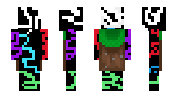 Minecraft skin Geodash