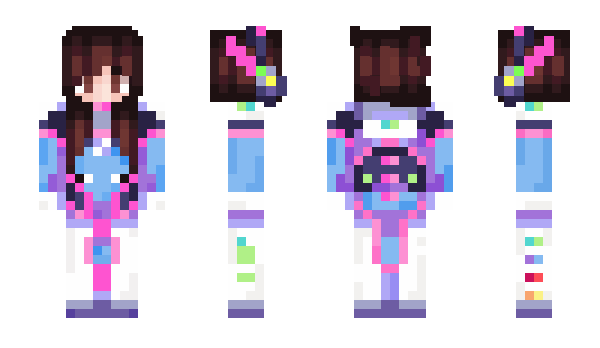 Minecraft skin YukariAkiyama