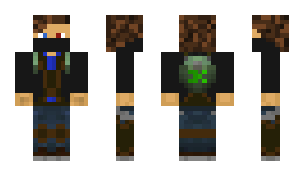 Minecraft скин по нику GisaNight
