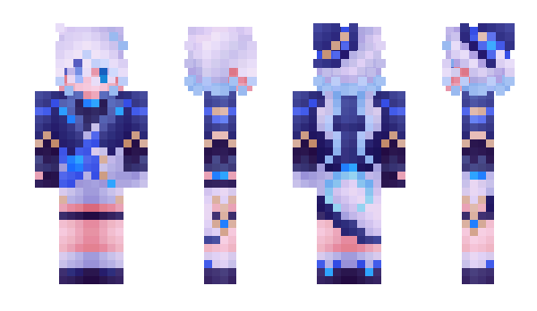 Minecraft скин по нику Fruina