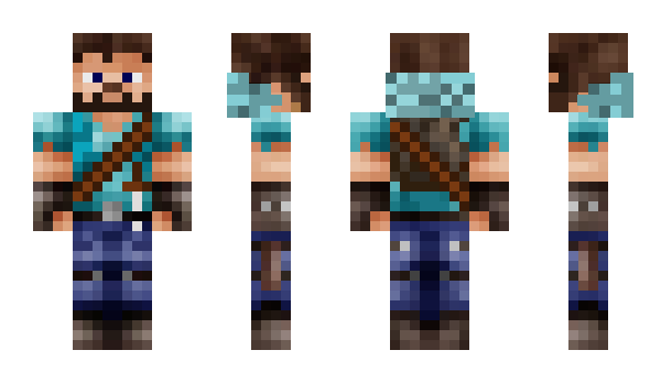 Minecraft skin Prasti