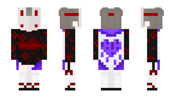 Minecraft skin AxoNTK