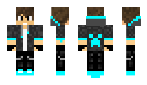 Minecraft skin TheSkeleton