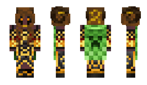 Minecraft скин по нику Moonpa