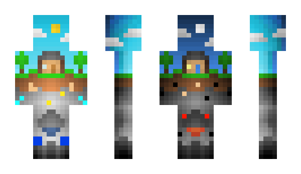 Minecraft skin MasterTall