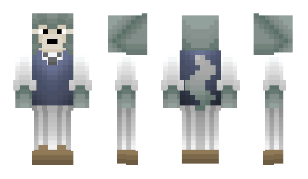 Minecraft skin Zittzer