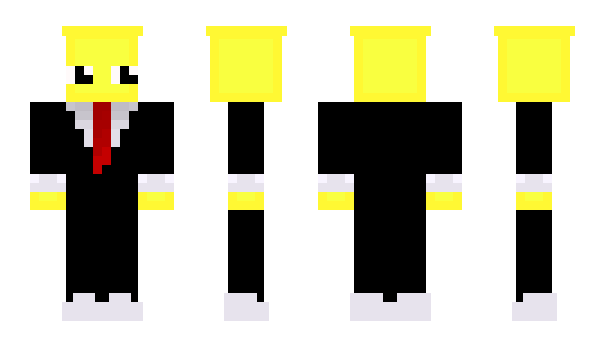 Minecraft skin BananaXD