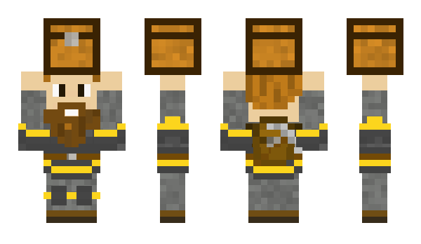 Minecraft skin Messish