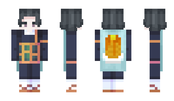 Minecraft skin Meliua