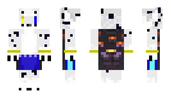 Minecraft skin Silver_Jaguar