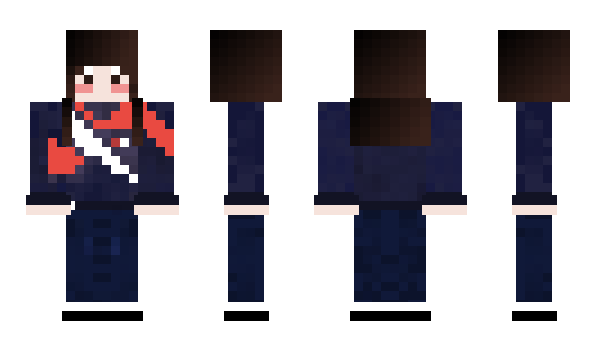 Minecraft skin Black_NB