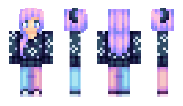 Minecraft skin octogirl