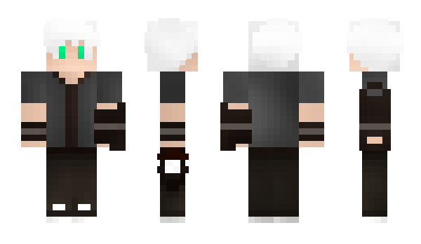 Minecraft skin Weky