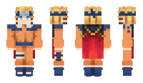 Minecraft скін по ніку Oro_chan