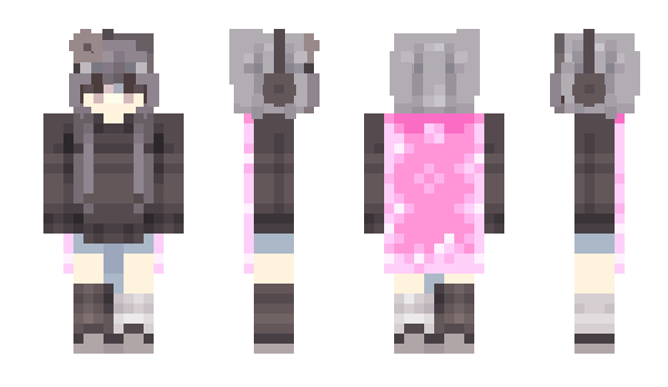 Minecraft skin Silly_foxcat