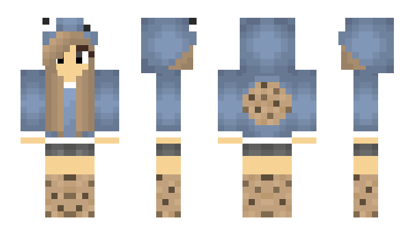 Minecraft skin RoxankaMC