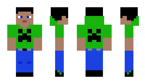 Minecraft скин по нику Acefirefoxt2k