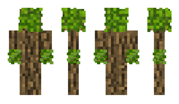 Minecraft skin Tree_man