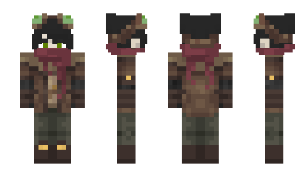 Minecraft skin kurotheoutcast